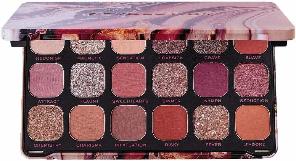 Тени аллюр. Палетка forever flawless allure palette. Makeup revolution forever flawless allure. Тени революшен forever dynamic. Палетка revolution forever flawless.