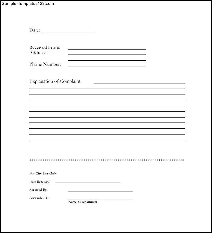 J form. Complaint form. customer complaints. employment termination sheet.