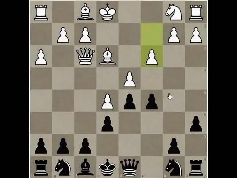 Е4 е5 кф3