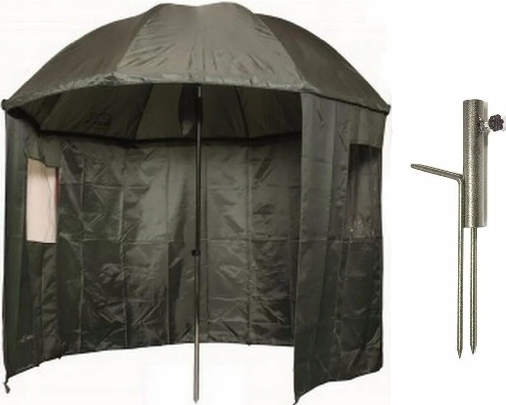 Зонт Caiman с отстёгивающимся пологом 2.50м 177650. Зонт Bushido/ d-2.5m Тип палатка (tex210d). Tramp зонт рыболовный 200 см с пологом. Карповый зонт Кайман.