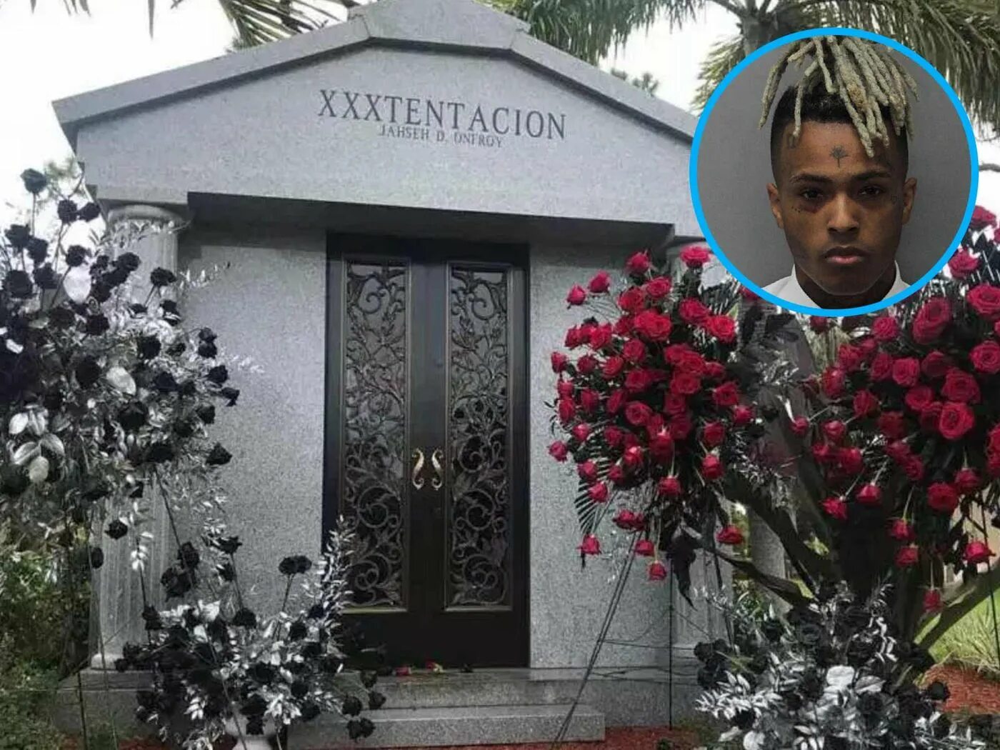 Xxxtentacion жив. Могила XXXTENTACION. Могила Икс Икс Икс тентасьон.