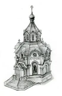 Зарисовка храма