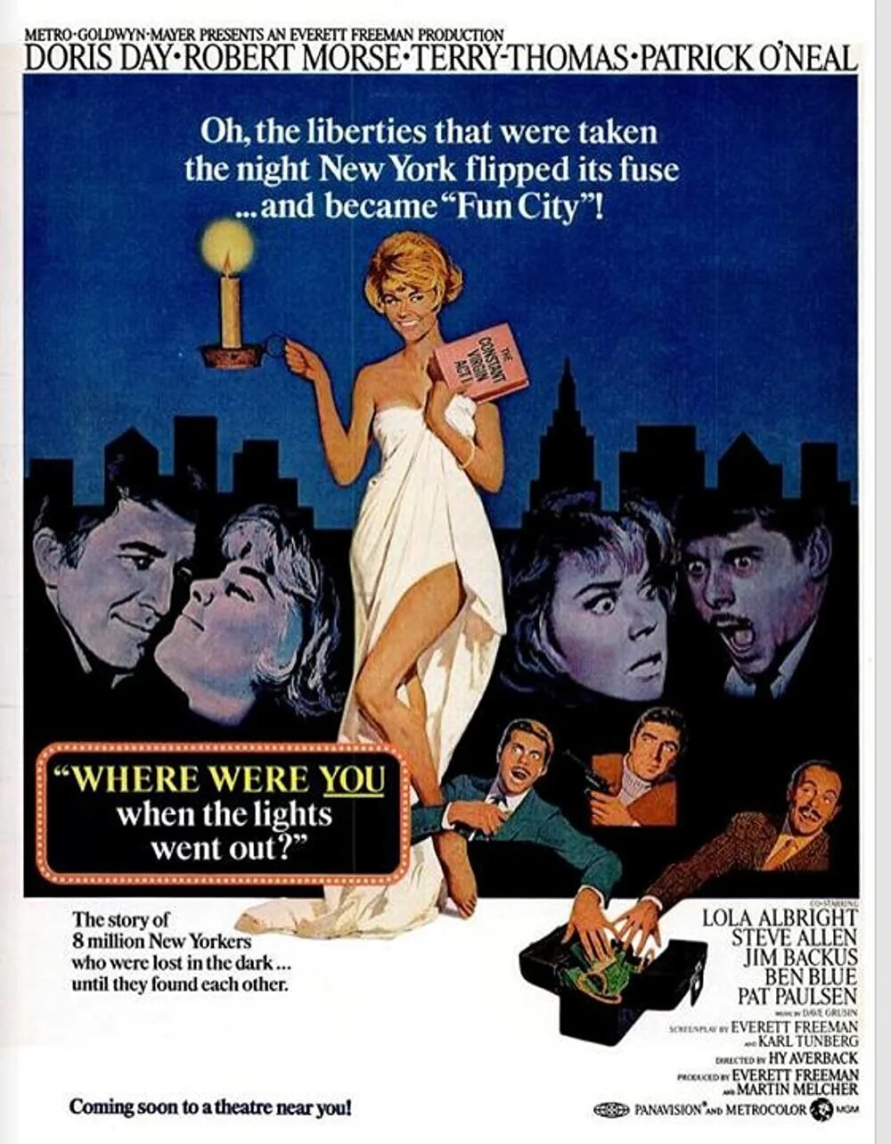 When the lights go out. Where were you when the lights went out 1968. doris day - a guy is a guy. dan watch tv when the lights went out. the light went out cover.