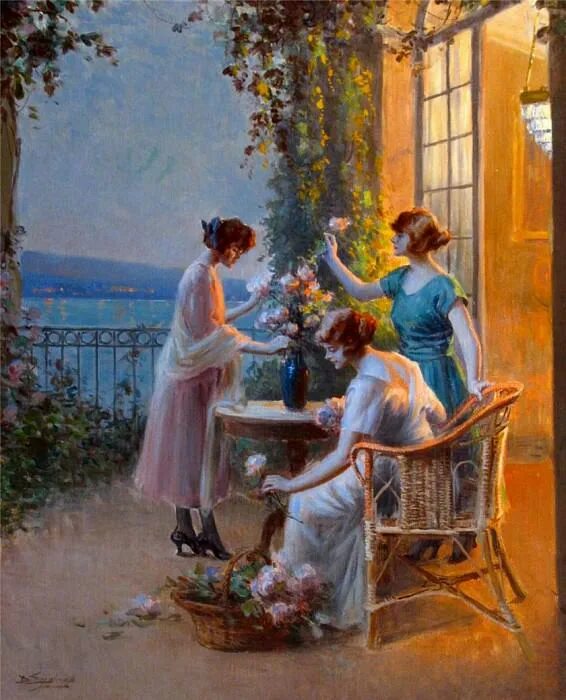 Картина 8. Живопись Delphin Enjolras. Восьмое марта в живописи. Картины к 8 марта живопись. 8 Марта в живописи художников.