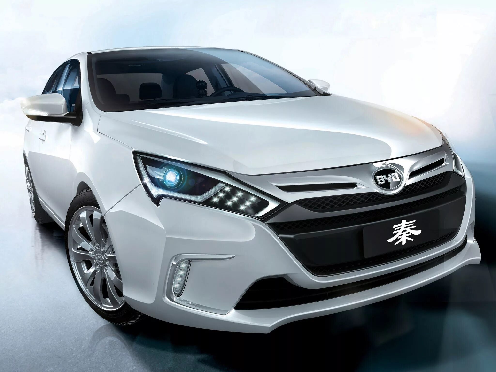 BYD Qin. BYD Hybrid. BYD Qin автомобиль. BYD Qin + Sport.