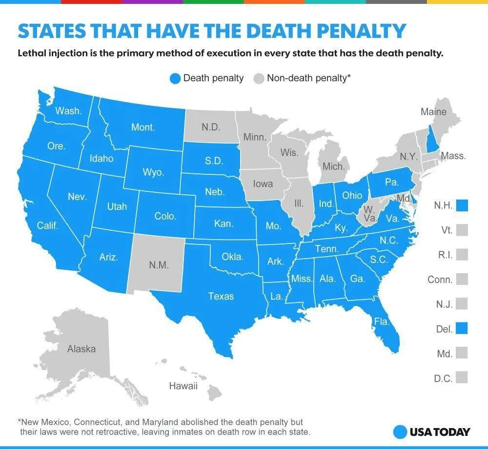 В какой стране есть смертная казнь 2024. Штаты со смертной казнью на карте США. Смертная казнь в США карта. Смертная казнь по Штатам США. Штаты США В которых есть смертная казнь.