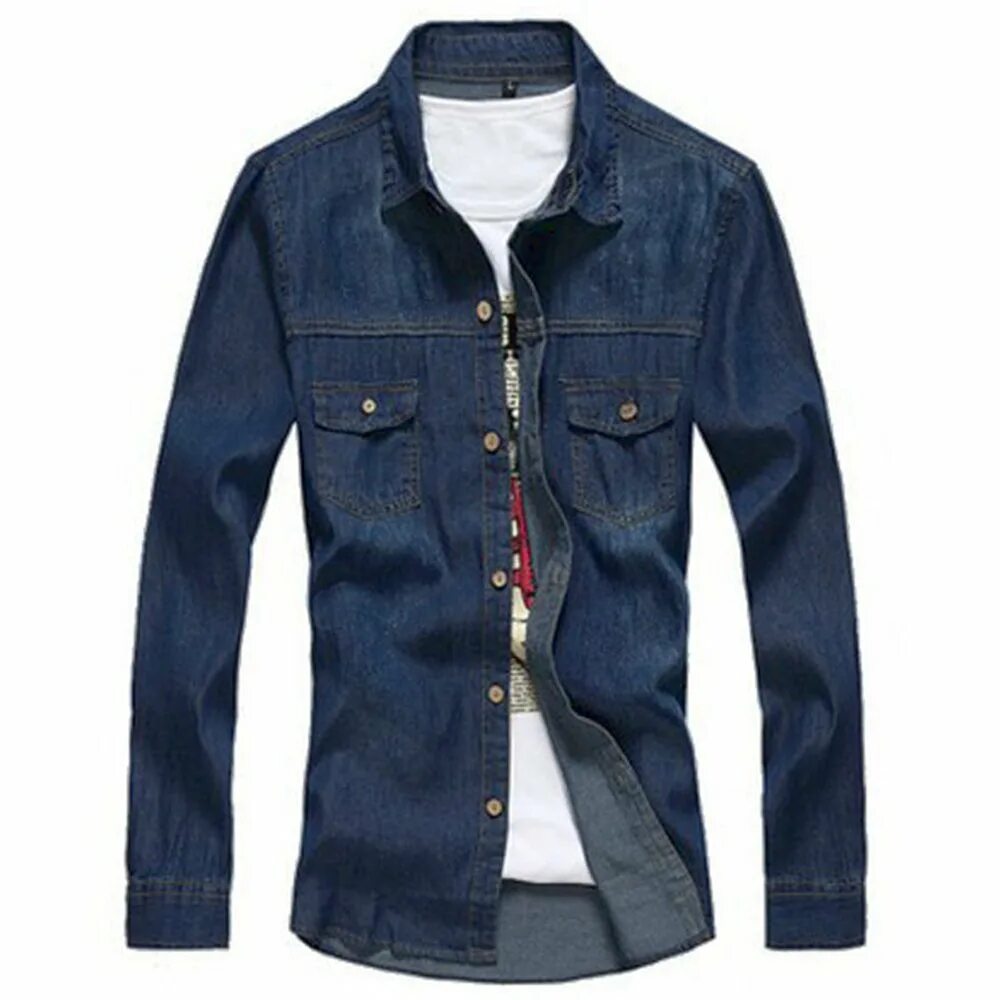 рубашка мужская джинсовая. мужчина в джинсовой рубашке. рубашка мужская джинсовая. пуговицы на рубашке. рубашка мужская с длинным рукавом под джинсы.