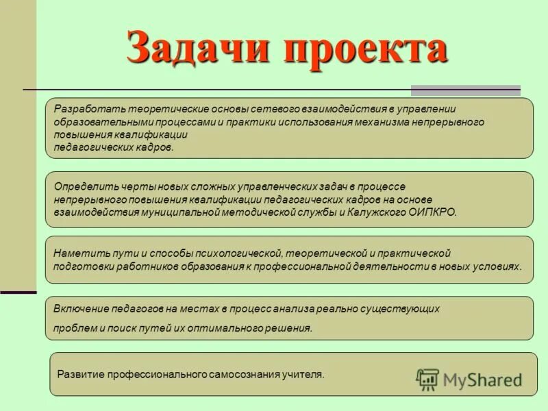 Задачи управления разработкой проекта Участники разработки проекта