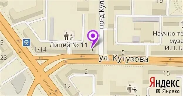 Где находится кутузова