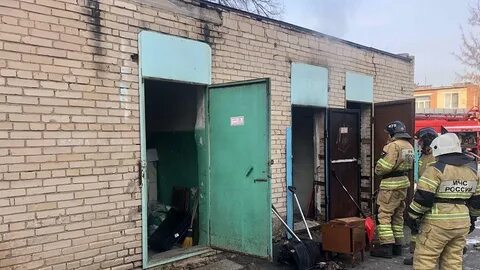 Пожар в саду