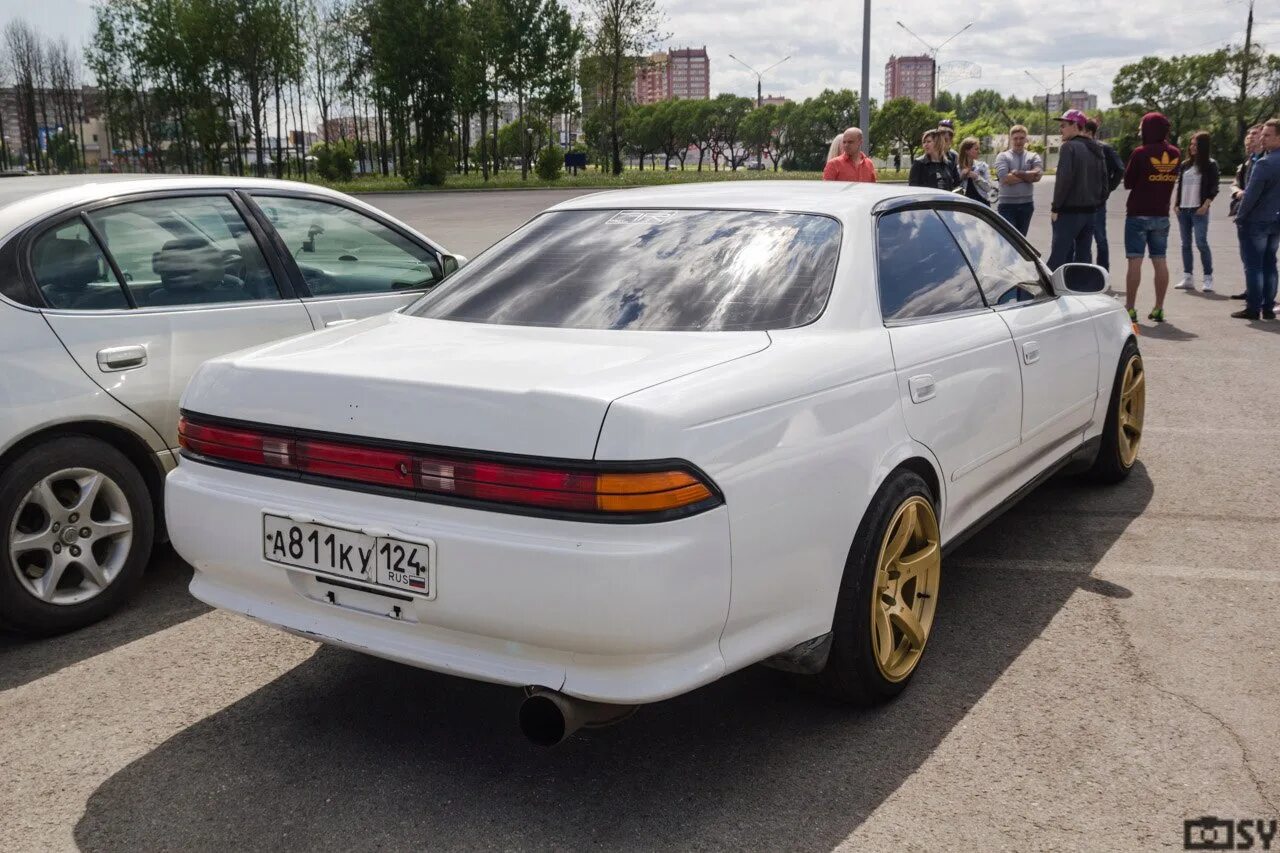 Подготовка к сезону, примерка дисков Kyowa Racing R17 - Toyota Mark II (100), 2,