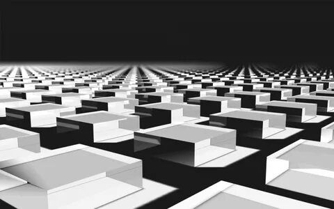 White block