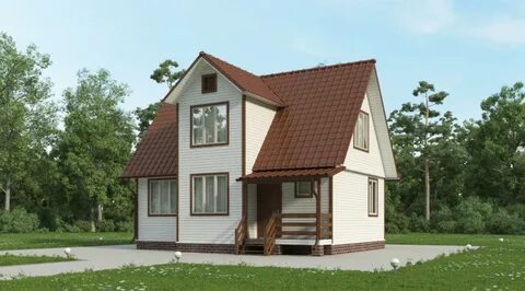 Проекты каркасных домов для пмж