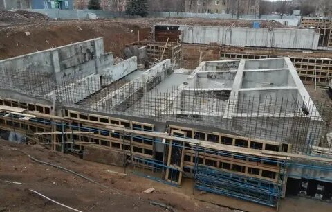 Строительство спорткомплекса
