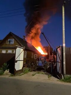 Пожар в колпино сегодня