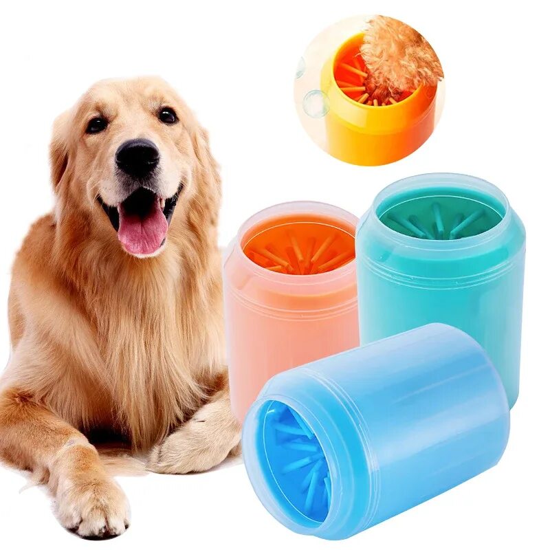 Paw Plunger Pet Paw Cleaner Soft Silicone foot Cleaning Cup Portable Cats Dogs Paw clean Brush Home practical Supplies 3 Sizes. Мойка для лап собаки. Приспособление для мытья лап собакам. Щетка для лап собаки. Cup cleaning