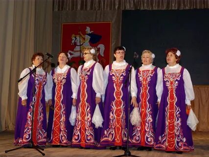 Русский народный костюм выступление