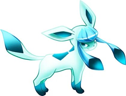Glaceon Pokemon Transparent Isolated PNG - PNG Mart.