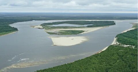 Устье реки таз