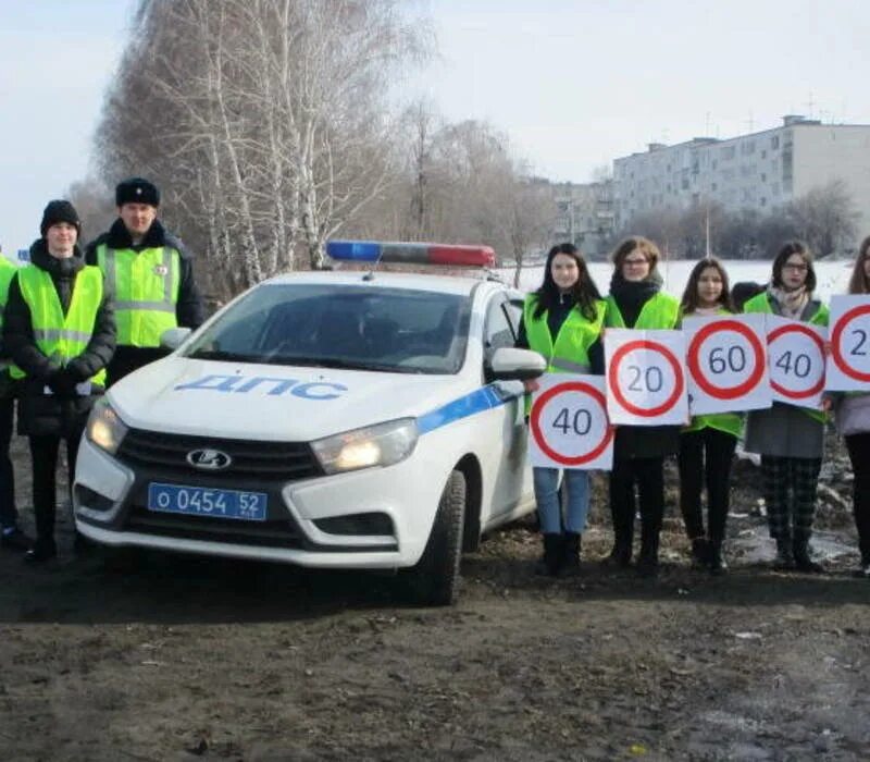 ДПС Нижегородской области. Акции ГИБДД. Сотрудники Кстово ГАИ. ДПС Кстово.