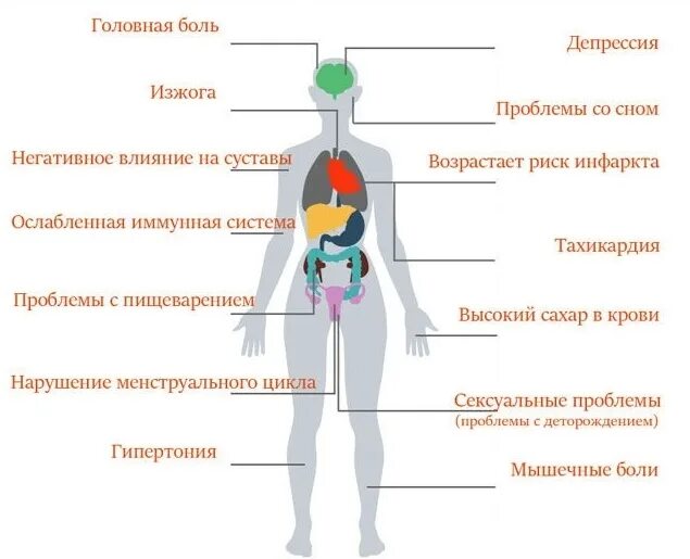 Гормон повышающий стресс