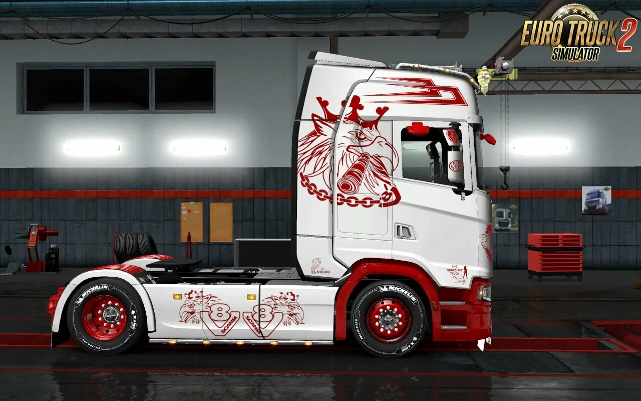 Scania Kerstens Modding. Alex mods 1.20 1