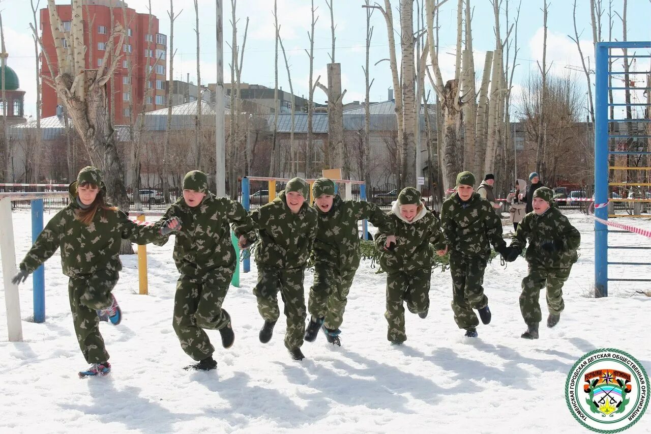 Сценарий зарницы зимой