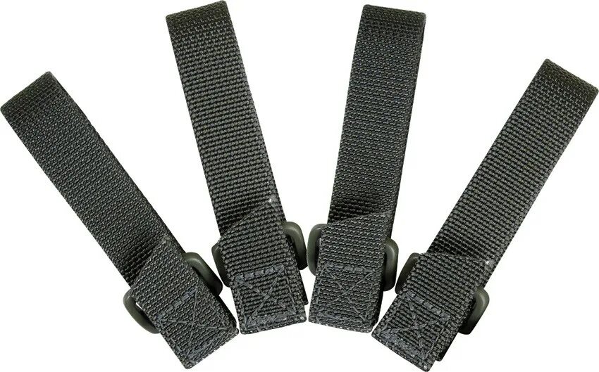 Peg strap. Стропа крепления m.o.l.l.e Maxpedition TACTIE pjc3 Black (pjc3blk) 6 шт.. Molle Lok клипса. Универсальный тактический подвес Universal Tactical Strap (UTS). Gr3 Straps.