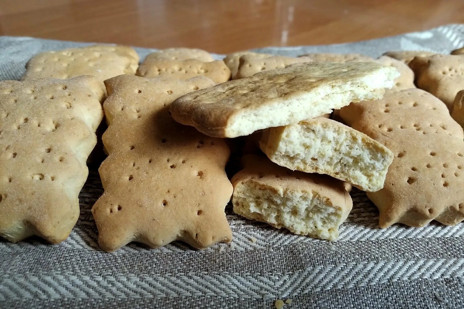 Рецепт домашнего галетного печенья