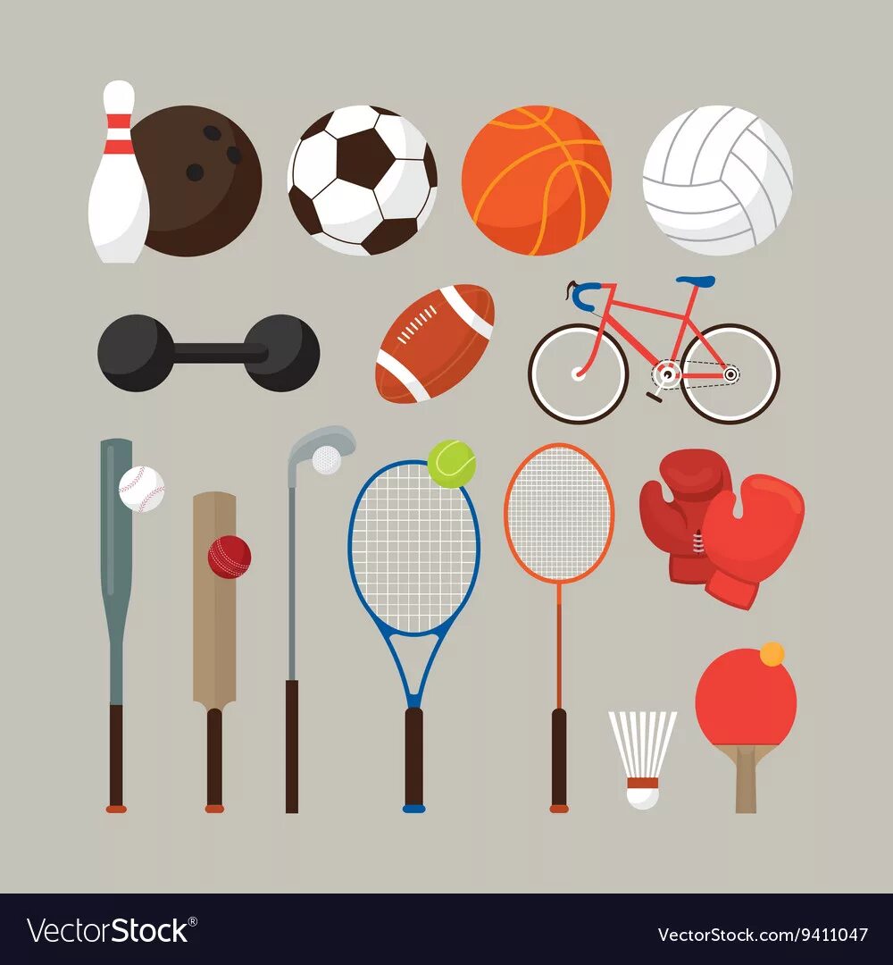 Спортивные предметы. Спортивный инвентарь клипарт. Спортивные предметы вектор. Спортивные предметы рисунок.
