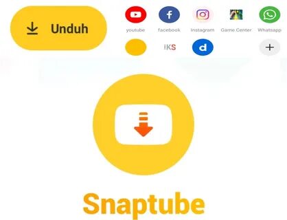 Snaptube amarillo original