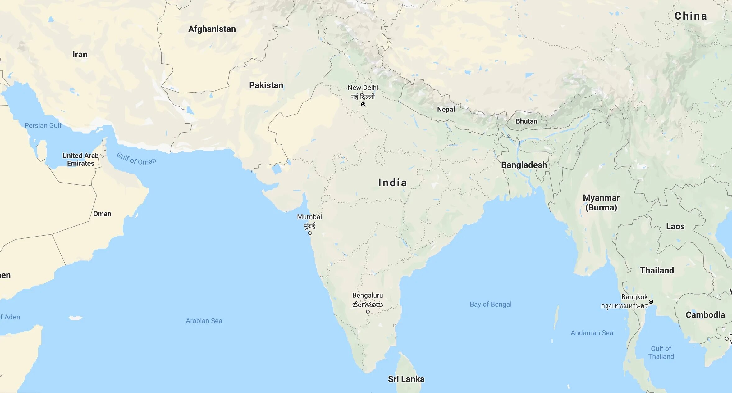 Шри ланка долгота. Индостан карта Индия Пакистан Афганистан. Пакистан Индия граница Южная. Пакистан Индия Китай на карте.