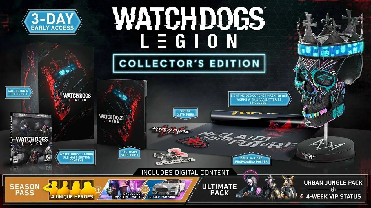 Коллекционное издание watch Dogs 3. Watch Dogs Legion коллекционное издание. Watch Dogs Collector Edition. Коллекционный набор watch Dogs: Legion. S edition games