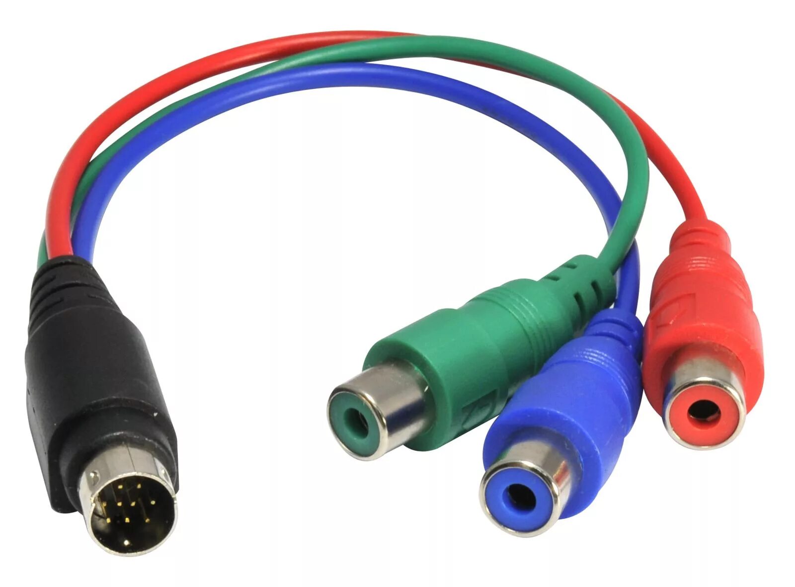 Vid s. Mini din 9 Pin на RCA. MINIDIN 9 В RCA. Av 8 din to 3 RCA. Кабель - переходник s-Video - тюльпан.