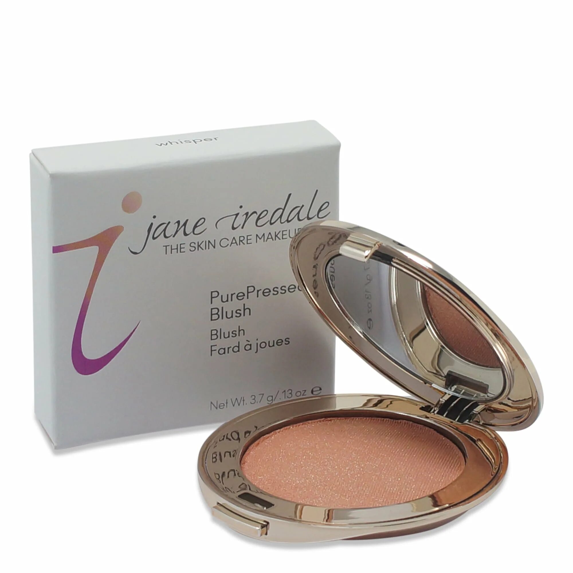 Jane Iredale PUREPRESSED® blush. Jane Iredale blush. Jane Iredale PUREPRESSED blush avake. Jane Iredale PUREPRESSED blush flawless.