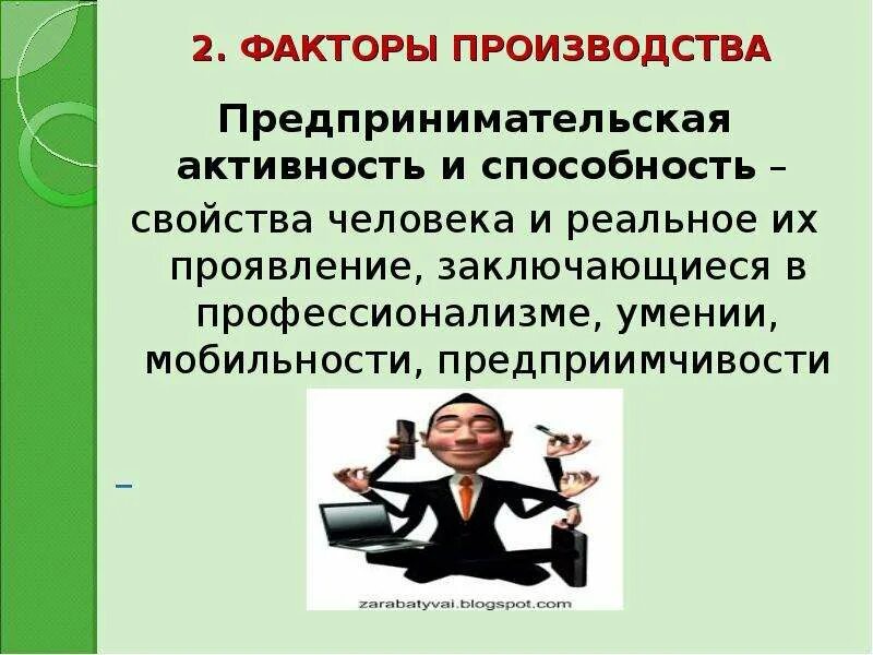 Предпринимательские способности как особый фактор производства. Фактор производства предпринимательские способности. Предпринимательские способности как фактор производства это. Примеры предпринимательских способностей как фактора производства. Предпринимательство (предпринимательские способности).