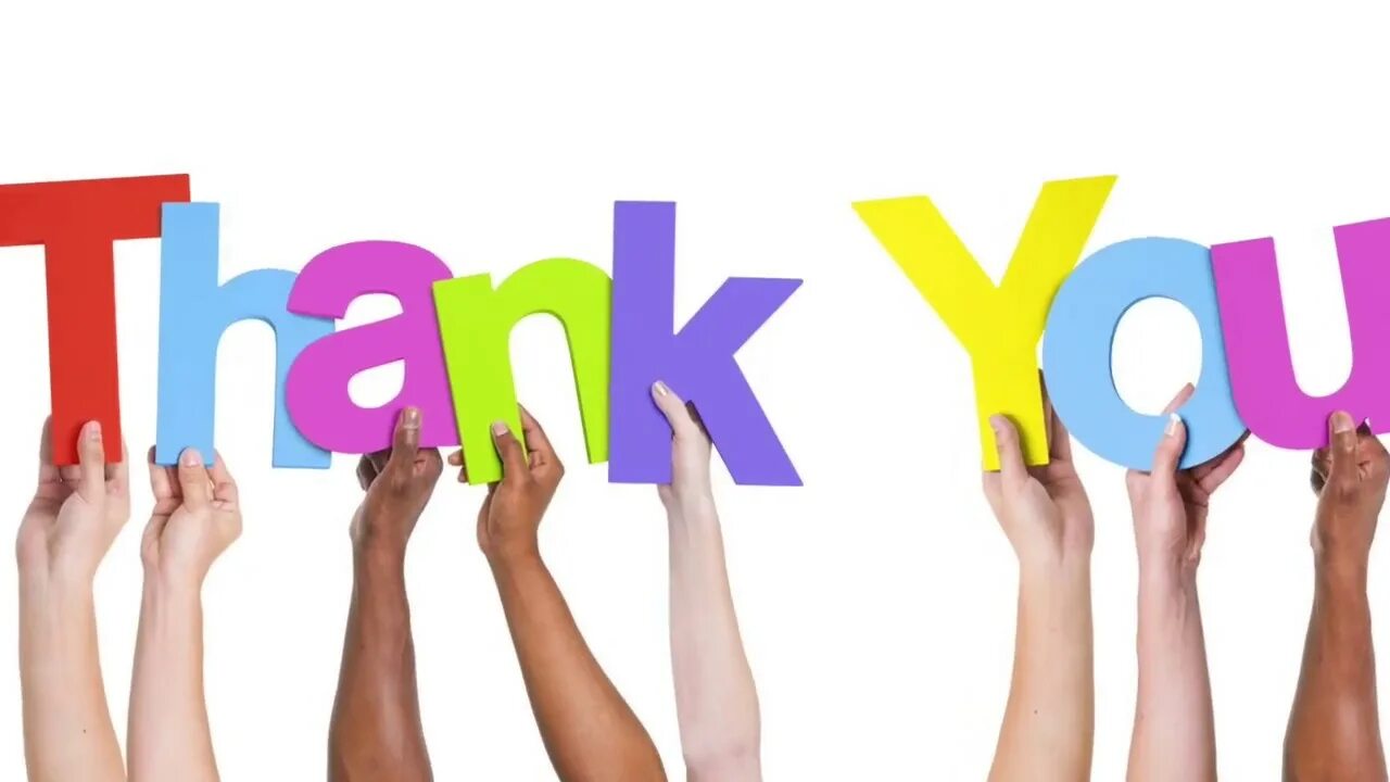 Thank you one and all