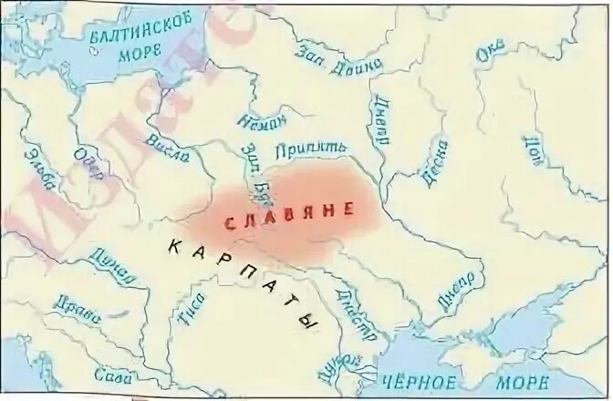 Территория между вислом и одером