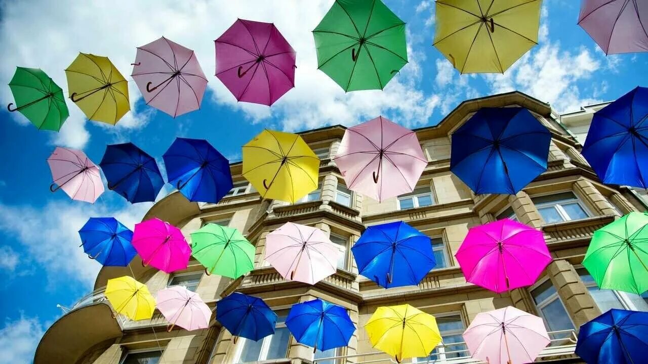 Зонтик окна. Разноцветные зонтики. Много зонтов. Разноцветный зонт. Разные зонтики.