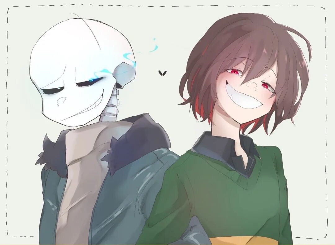 Санс и Чара. Chara x Sans. Чара и Санс арт. Андертейл Чара и Санс. Undertale chara sans