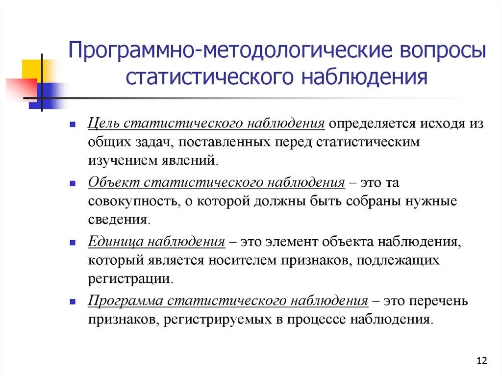 Программно-методологические вопросы статистического наблюдения. К программно – методическим вопросам наблюдения относят. Организационные вопросы статистического наблюдения включают. Цель программы наблюдения. Организация наблюдения статистика