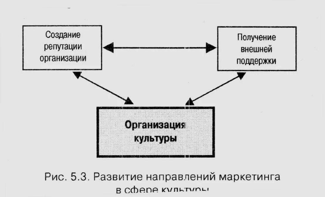 Направления маркетинга культурной организации. Маркетинговая среда учреждений культуры. По схеме «направления маркетинга организации культуры». Рис.3. направления маркетинга благотворительной организации. Маркетингова культура