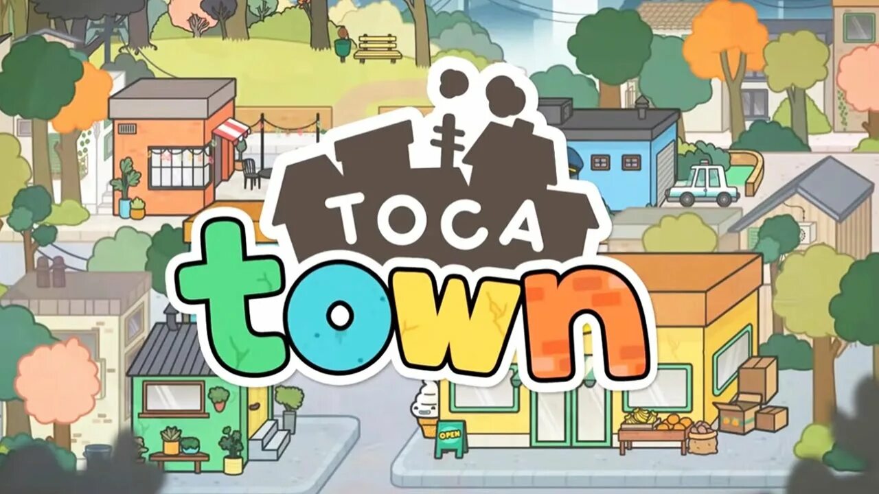 Toca город