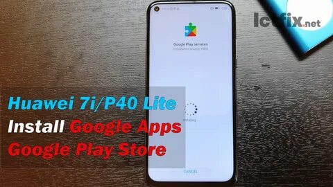 Huawei установить play