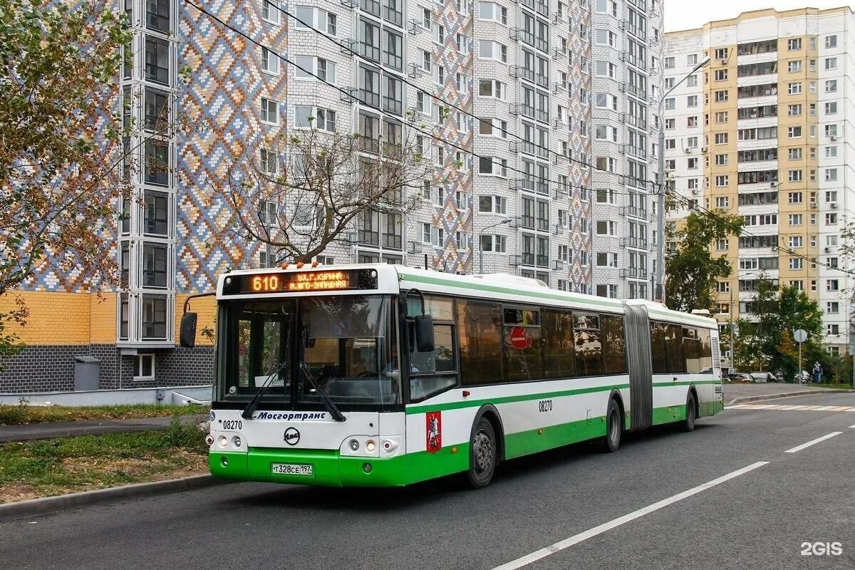610 автобус маршрут