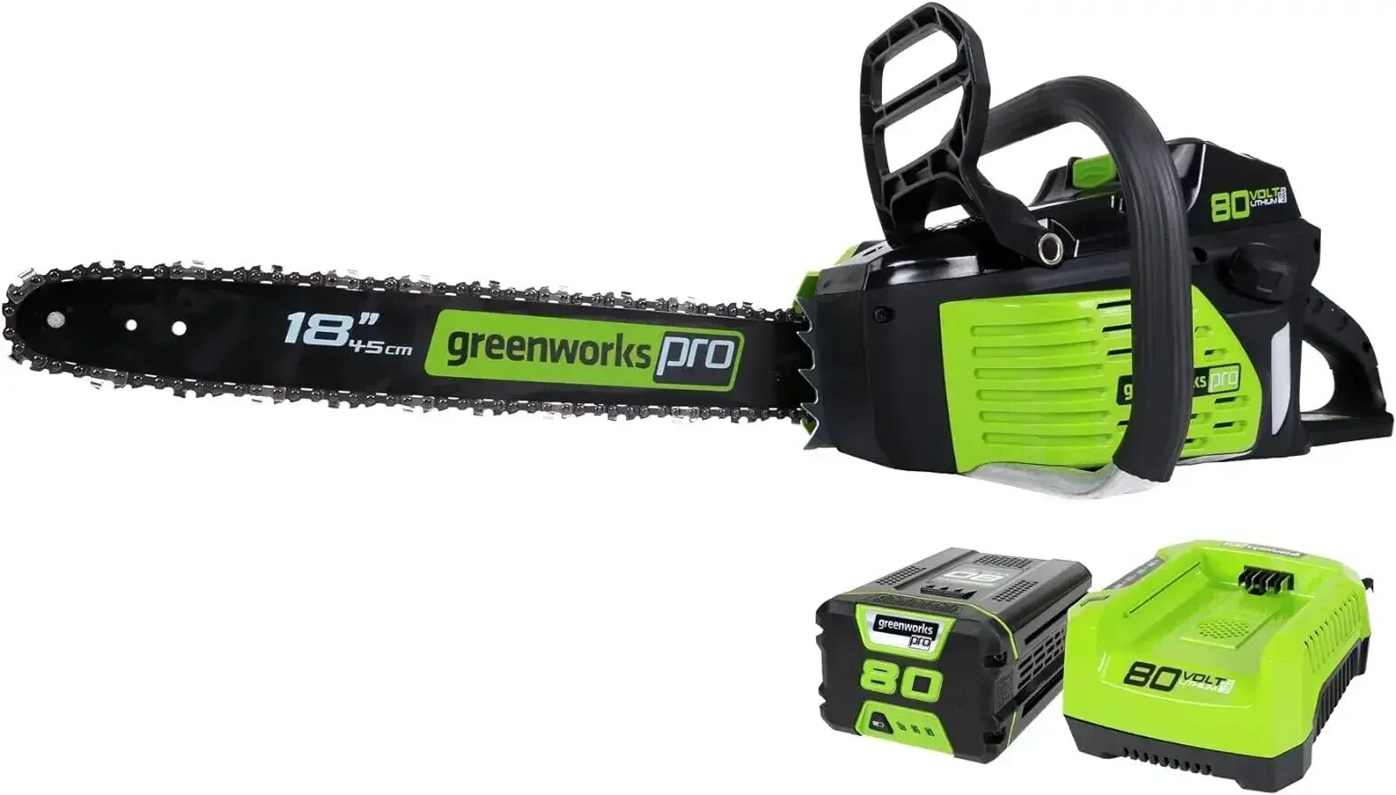 Аккумуляторная пила GREENWORKS 80v. GREENWORKS gd40cs18. Цепная электрическая пила GREENWORKS gd80cs50 2.0Ah x1. GREENWORKS Pro 80v.