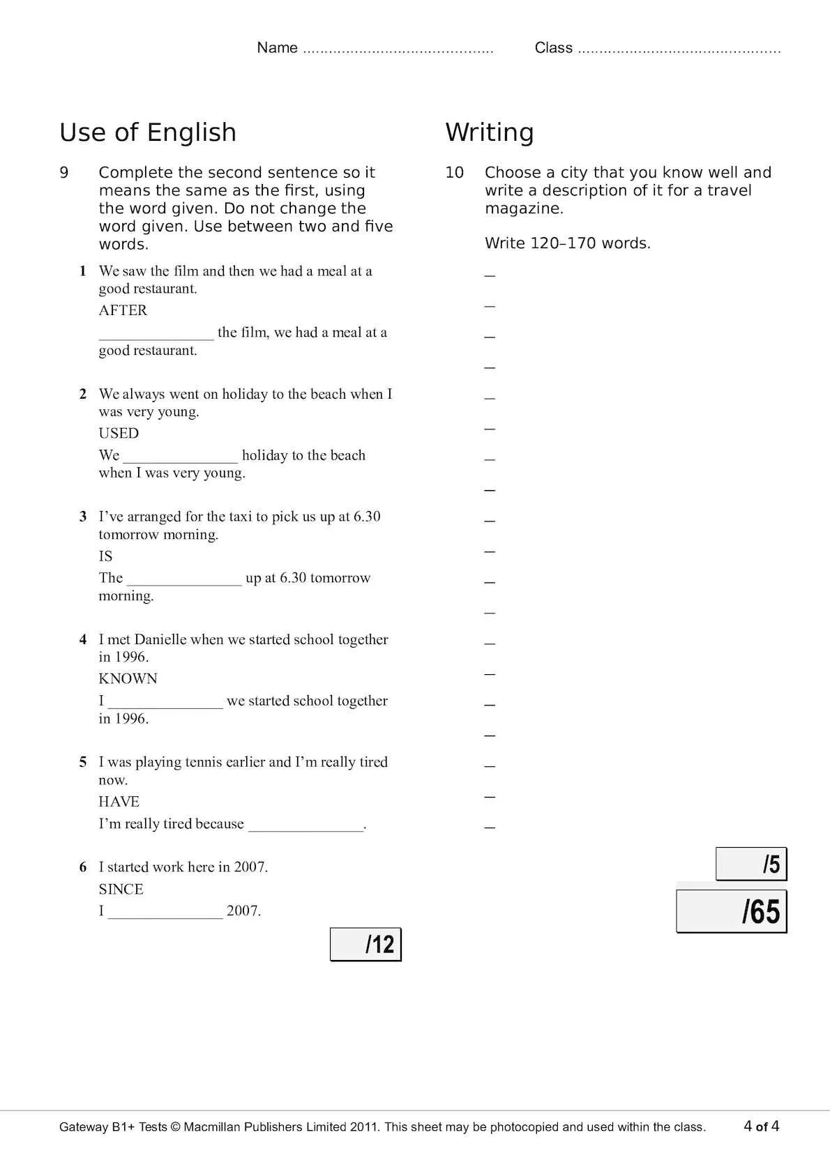 Test unit 2 b1 ответы. Test unit 2 b1 ответы
