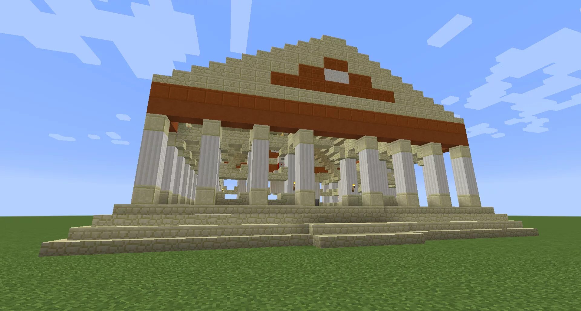 Minecraft structure. Павильон в МАЙНКРАФТЕ. Статуя в Майне кварц. Свадебный павильон майнкрафт. Minecraft yapilar.