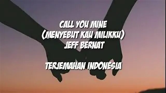 Песня call you mine