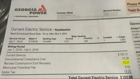 Power bill
